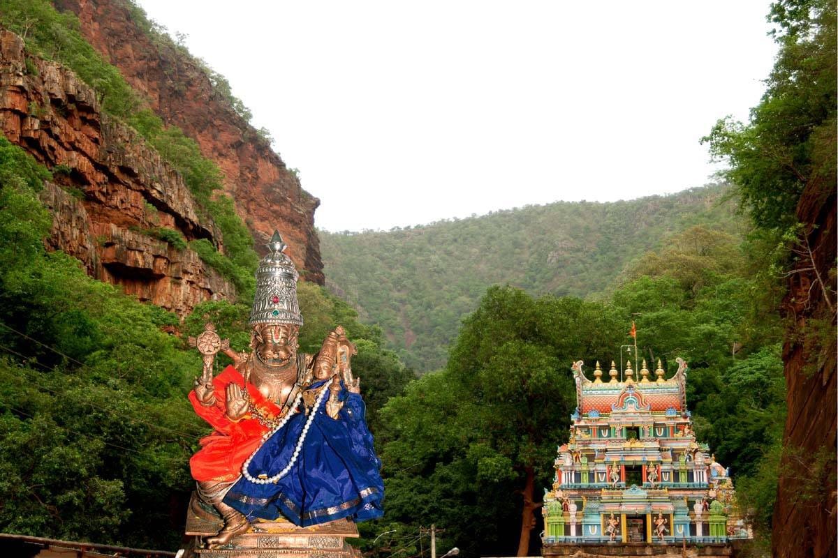 Upper Ahobilam Temple view